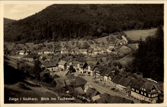 KP Zorge Walkenried w Harz, Taubental, częściowy widok