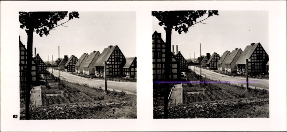 Stereo room image photo &quot;The NS model companies&quot;, III 62, No. 372, Gustav Hobraeck Fournierwerk Neuwied