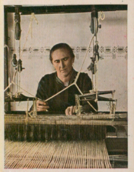 Collection picture The state of work and peace, home weaving in the Bavarian Forest