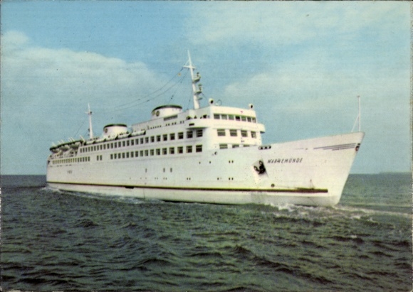 Postcard ferry Warnemünde