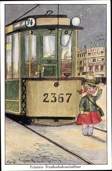 Artist PC Korte, Miss tram conductor