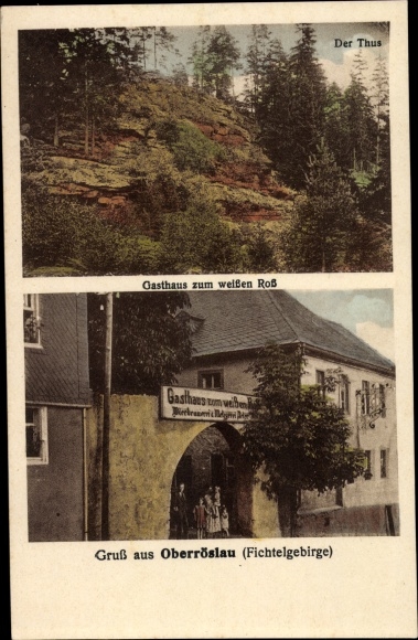 KP Oberröslau Górna Frankonia Bawaria, Gasthaus zum weissen Roß, Tym samym