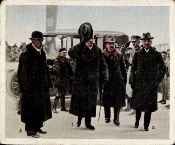 Obraz kolekcjonerski Okres powojenny nr 23 listopada 1919 Hindenburg, sejmowa komisja śledcza