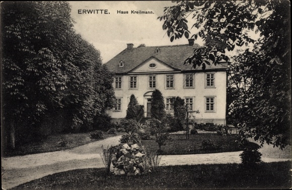 Postcard Erwitte North Rhine Westphalia, house Kreilmann