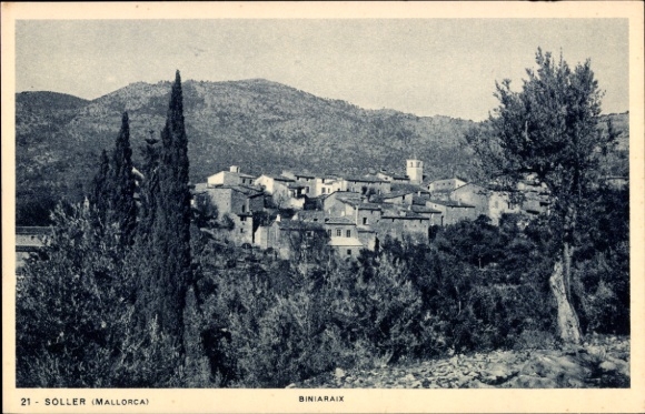 KP Sóller Mallorca Baleary, Biniaraix, częściowy widok