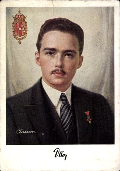 Ak Kaiser Otto, Portrait