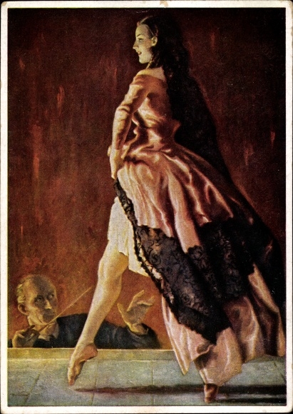 Artist PC Engelhard, Julius U., lace dance, conductor, HDK 179
