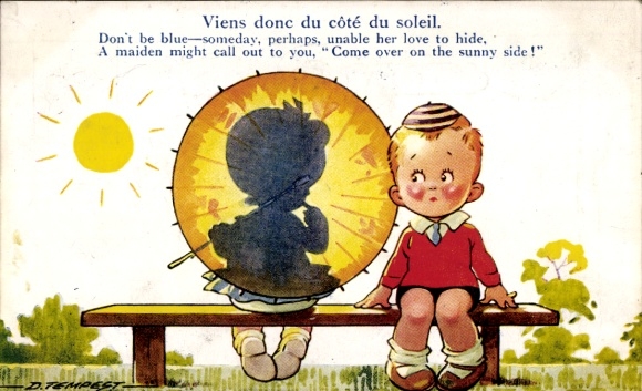 Künstler Ak Tempest, D., Viens donc du côté du soleil