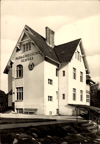 Ak Waldsieversdorf Märkische Schweiz, Pedagogische School
