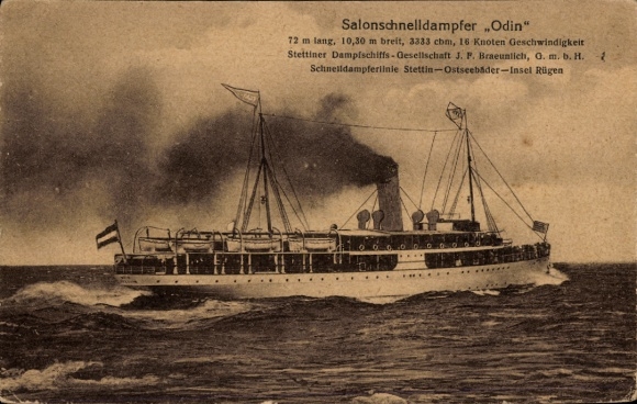 Ak Salon Express Stoomboot Odin