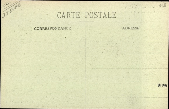 Postcard Le Vaudreuil Eure, Eure River, Farm and Chateau