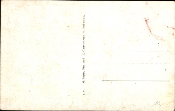 Postcard Oberliederbach Liederbach am Taunus, aid organization of the Protestant churches in Germany