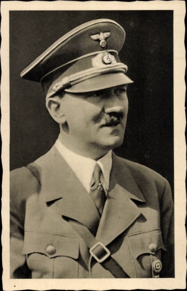 KP Führer i kanclerz Rzeszy Adolf Hitler, portret w mundurze