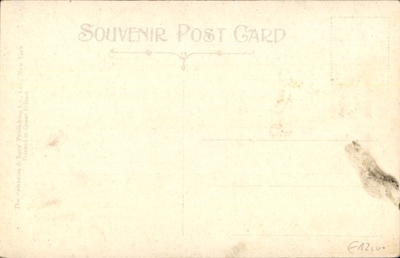 Briefkaart Columbia Zuid-Carolina de VS, Blanding Street, Sumter Street