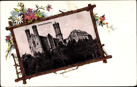 Passepartout PC Balduinstein, view of Schaumburg Castle