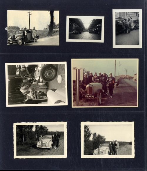 Photo album, motor sports, automobile, motorbike, motorboat, occasionally powered flight