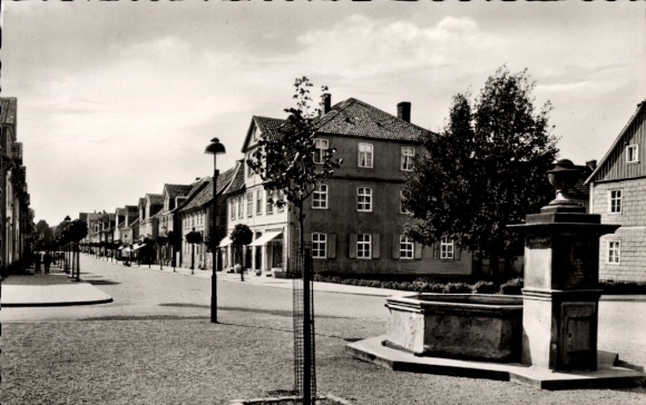 Postcard Bad Arolsen in Hessen, Bahnhofstraße