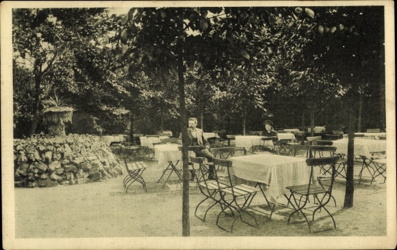 Postcard Varel Jadebusen, Establishment Tivoli