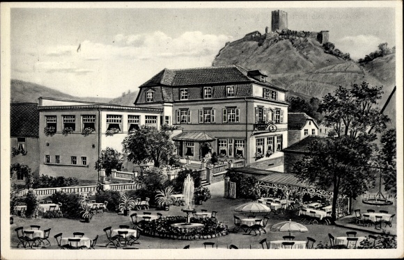 Artist PC Kobern Gondorf Rhineland Palatinate, wine house and hotel