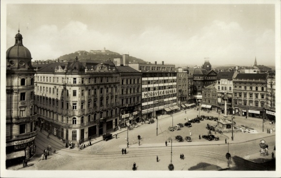 Ak Brno Brünn Südmähren, Freiheitsplatz, Namesti Svobody
