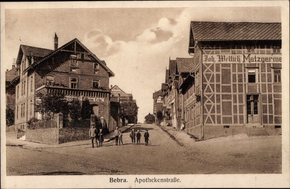KP Bebra na Fulda Hesse, Apothekenstrasse, sklep mięsny