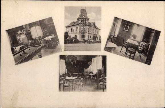 Ak Arnsdorf in Sachsen, Restaurant und Café "Wettinschlößchen"