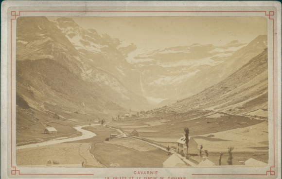 Kabinettfoto Gavarnie Hautes Pyrénées, The Valley and the Circus