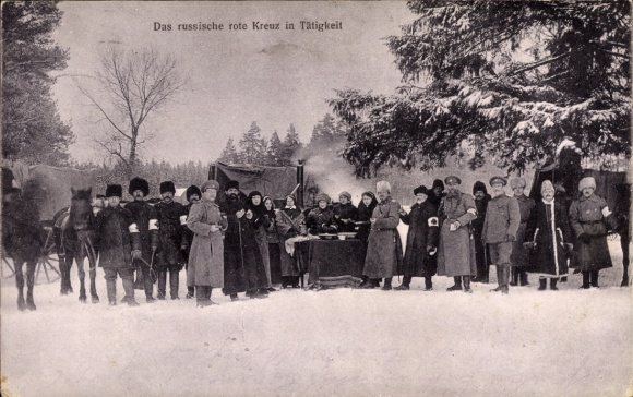 Russian Red Cross in action, World War I
