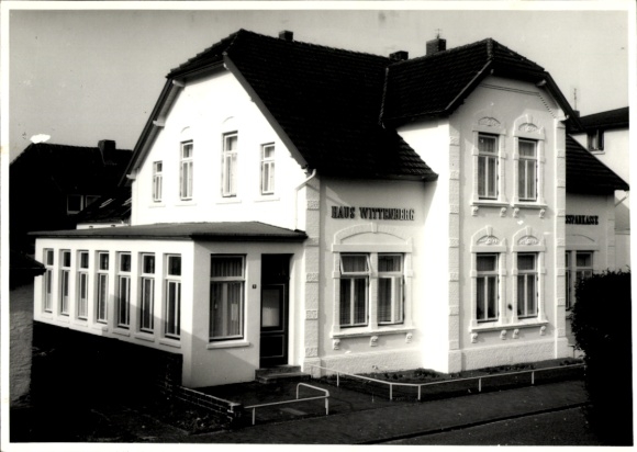 Photo North Sea resort Wangerooge in East Frisia, Haus Wittenberg, Elisabeth Anna Str. 19