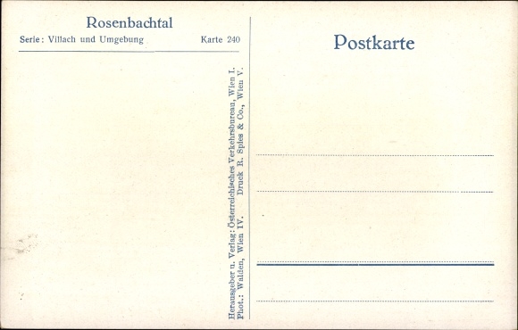 KP Karyntia, Rosenbachtal