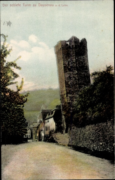 KP Dausenau an der Lahn, czyli krzywa wieża