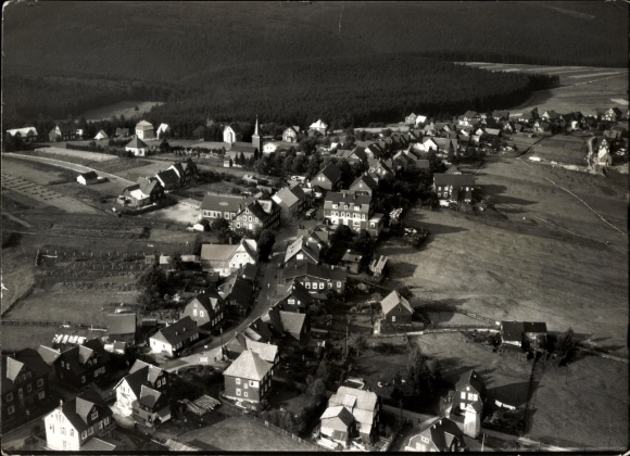Photo Masserberg in Thuringia, aerial photograph