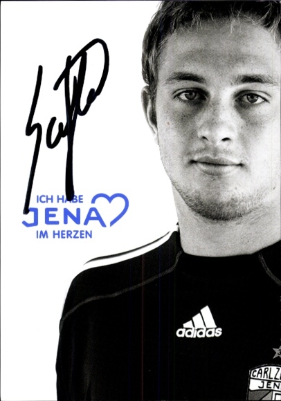 Autogrammkarte Fußballer Patrick Siefkes, FC Carl Zeiss Jena, Autogramm