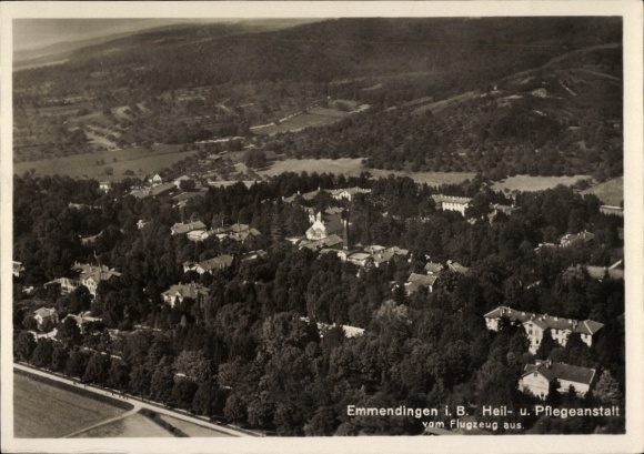 KP Emmendingen im Breisgau Baden, recepcja samolotów, sanatorium i dom opieki