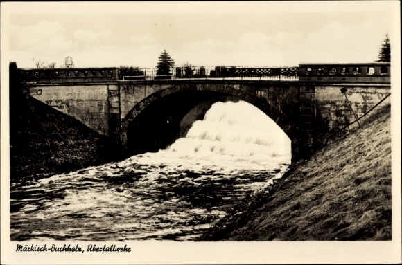 PC Märkisch Buchholz Dahme Spreewald, raid weir