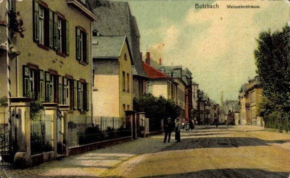 Postcard Butzbach im Taunus Hessen, Weisselerstraße