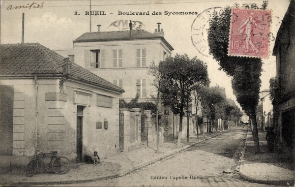 Ak Rueil Hauts-de-Seine, Boulevard des Sycomores