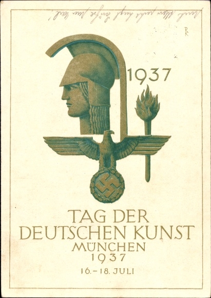 Artist PC Munich, Day of German Art 16-18. July 1937