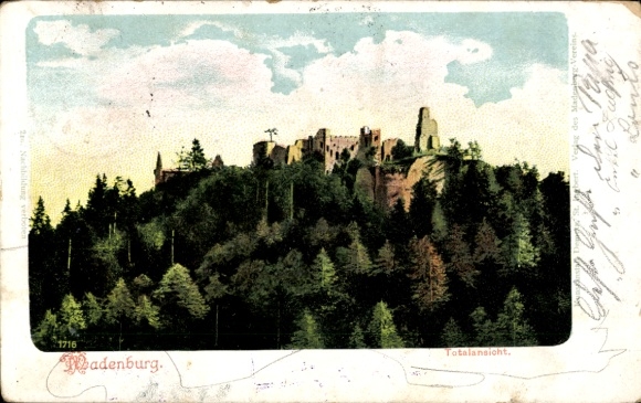 Urząd pocztowy Ak-Stempla Madenburg Taxe Eschbach (Palatynat)