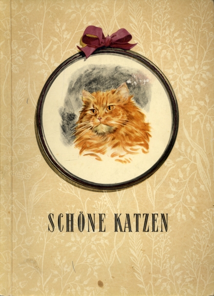 Schöne Katzen Sammelbilderalbum der Austria Tabakwaren GmbH München 1955
