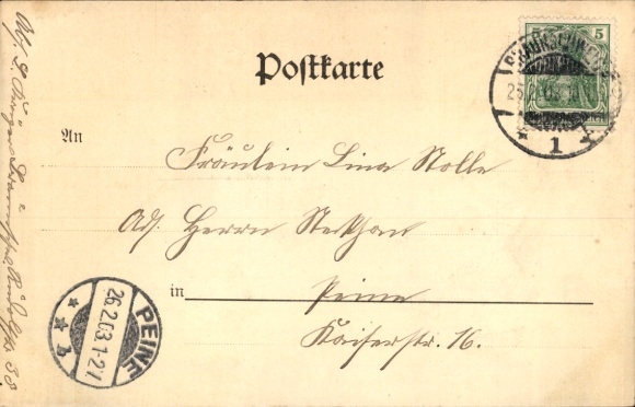 KP Braunschweig w Dolnej Saksonii, widok z mostu Petrithor, woda, drzewa, budynki
