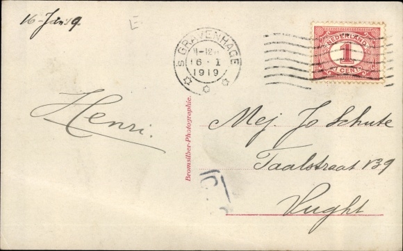 Postkaart Hertogin Victoria Adelheid van Saksen Coburg Gotha