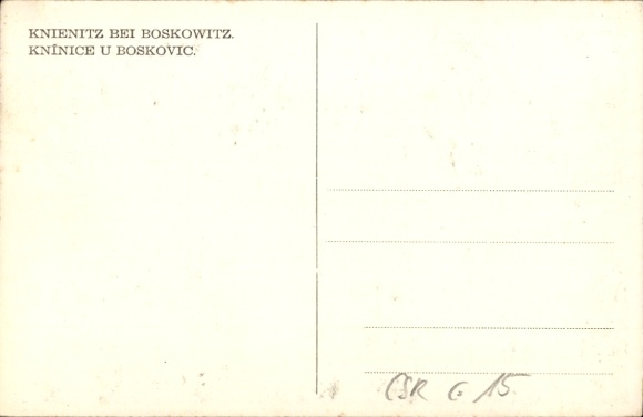 Postcard Boskovice Boskowitz South Moravia, Five pictures of buildings and landscapes, old architecture,...