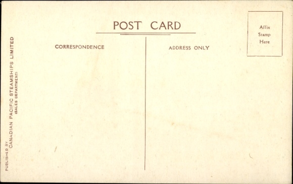 Ak-stoomboot Empress of Britain, Canadian Pacific Shis, CPS