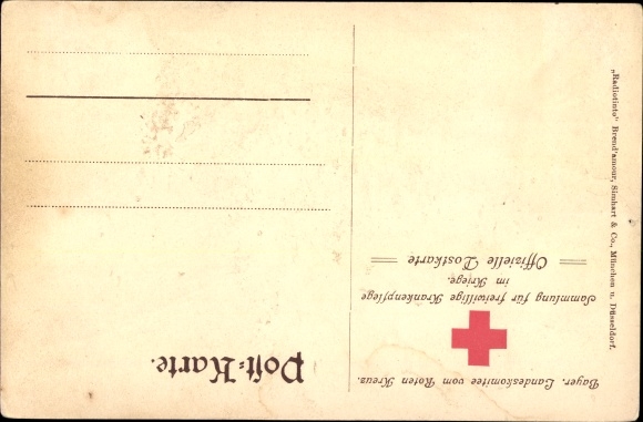 Postcard Kaiser Wilhelm II., I don&#39;t know any parties anymore, quote 1914