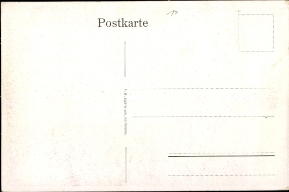 Postcard Ronneburg in Hesse, castle, coat of arms