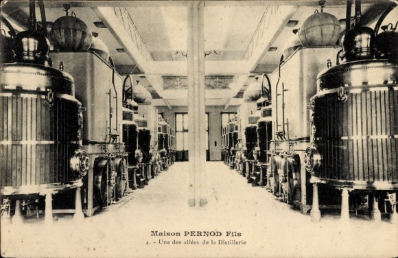 PC Pontarlier Doubs, Maison Pernod Fils, distillery