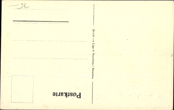 Postcard Advertising, Süddeutsche Lufthansa, airline, passenger aircraft, eagle
