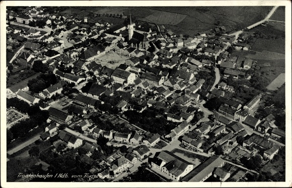 Ak Frontenhausen in Niederbayern, Luftbild
