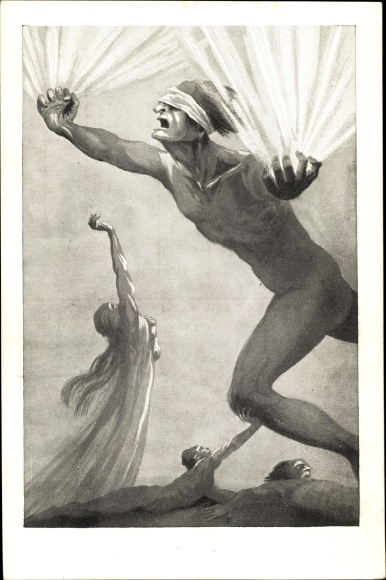 Artist Postcard Salac, AL, Love and Sex, Egoism, no. 2